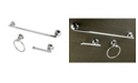 Kingston Brass Concord Modern 3-Pc. Bathroom Accessories Set in Polished Chrome